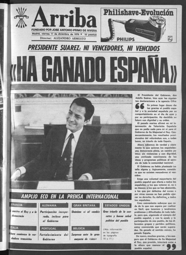 Miniatura de Arriba del 17 de diciembre de 1976