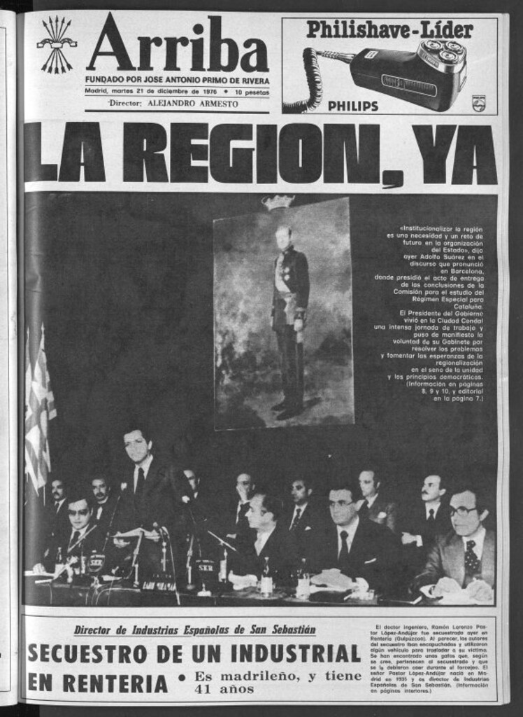 Miniatura de Arriba del 21 de diciembre de 1976