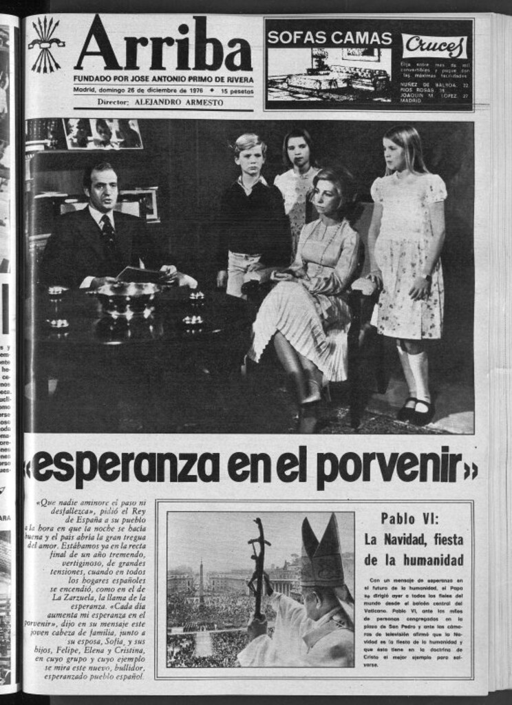 Miniatura de Arriba del 26 de diciembre de 1976