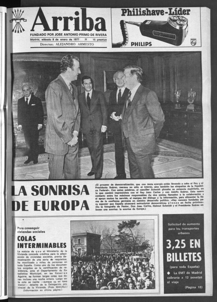 Miniatura de Arriba del 8 de enero de 1977