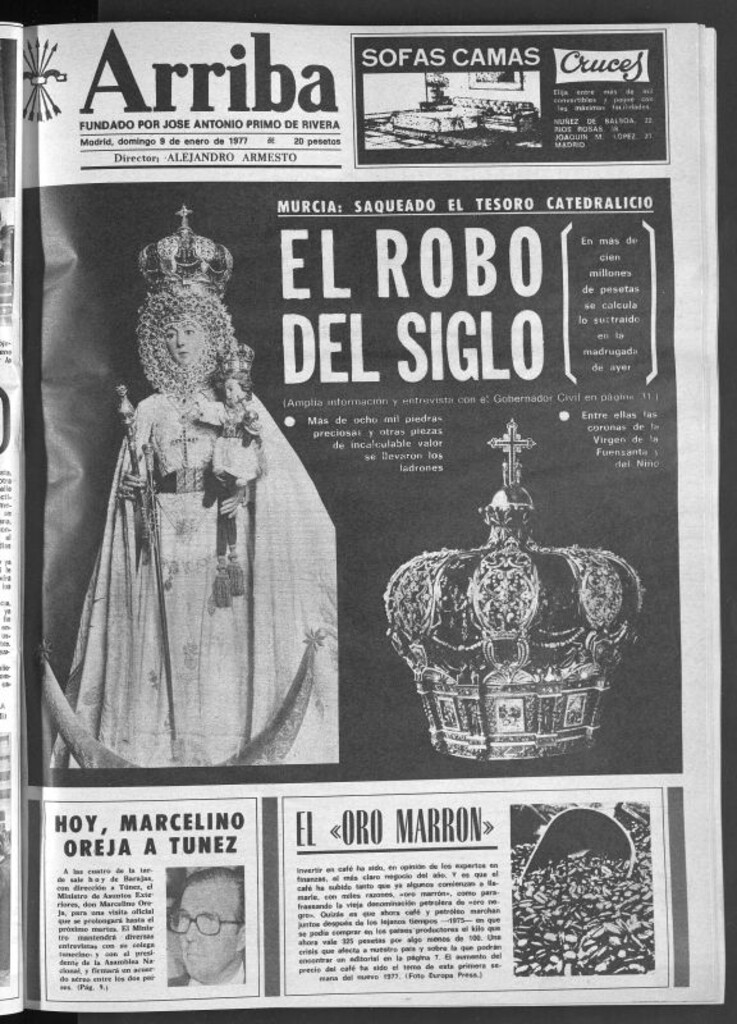 Miniatura de Arriba del 9 de enero de 1977