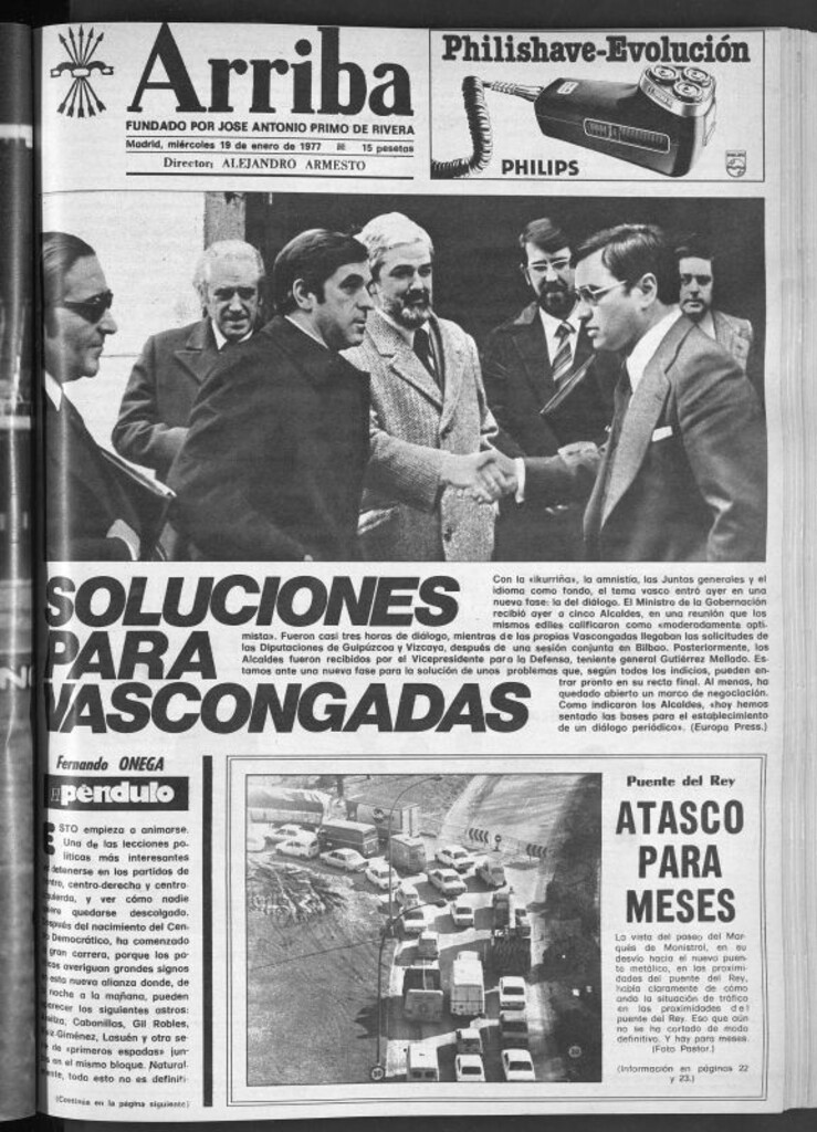 Miniatura de Arriba del 19 de enero de 1977