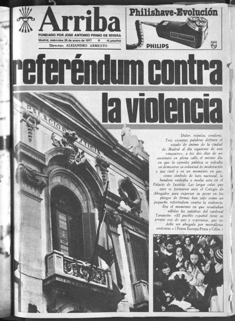 Miniatura de Arriba del 26 de enero de 1977