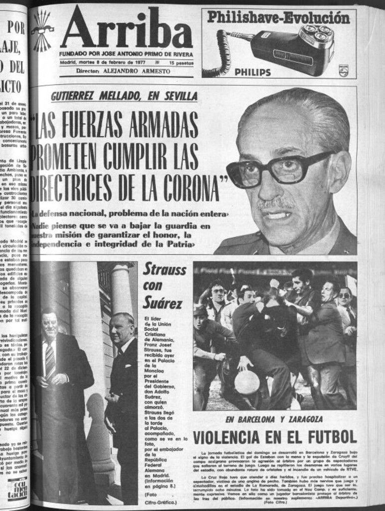 Miniatura de Arriba del 8 de febrero de 1977