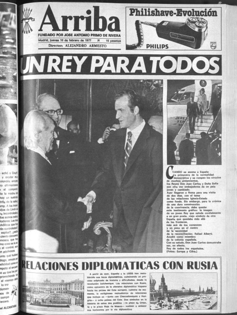 Miniatura de Arriba del 10 de febrero de 1977