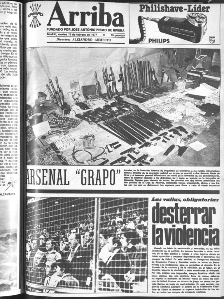 Miniatura de Arriba del 15 de febrero de 1977
