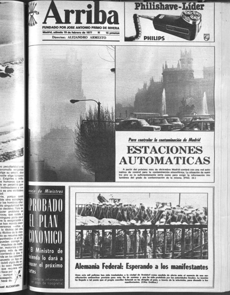 Miniatura de Arriba del 19 de febrero de 1977