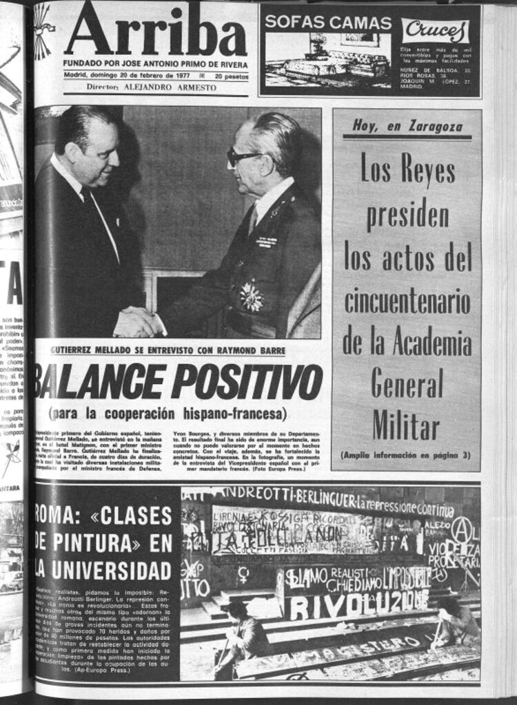 Miniatura de Arriba del 20 de febrero de 1977