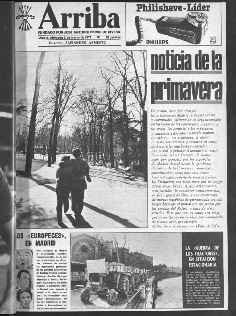 Miniatura de Arriba del 2 de marzo de 1977