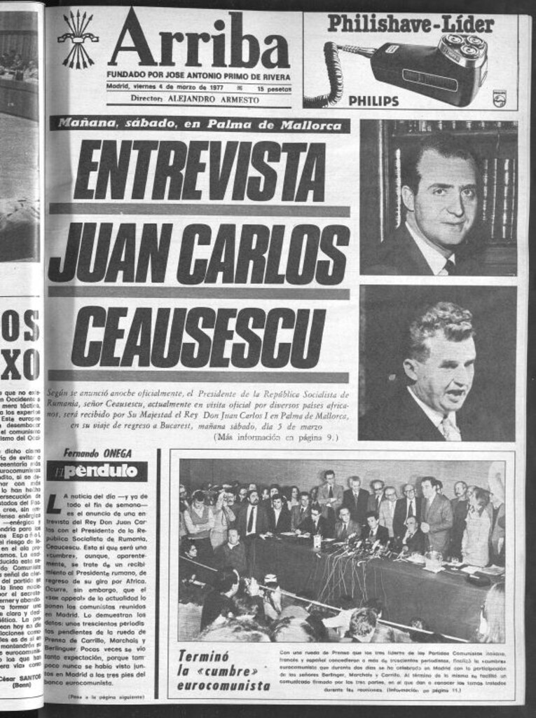 Miniatura de Arriba del 4 de marzo de 1977