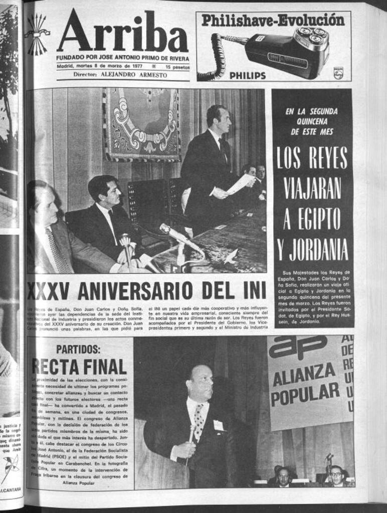 Miniatura de Arriba del 8 de marzo de 1977