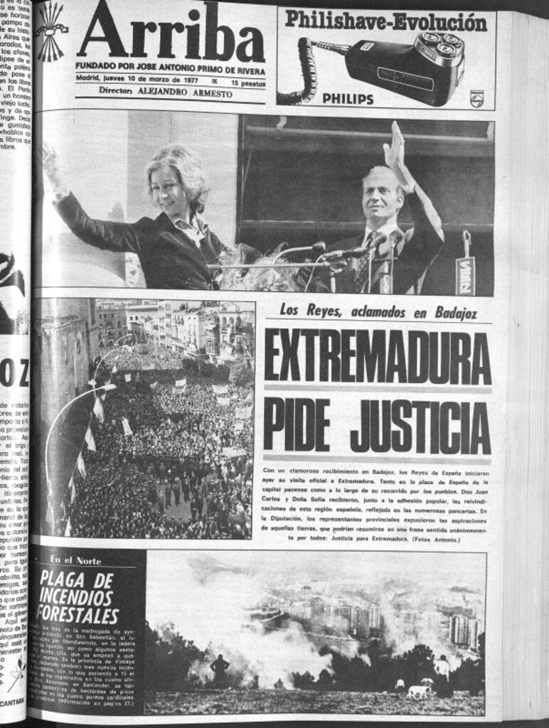 Miniatura de Arriba del 10 de marzo de 1977
