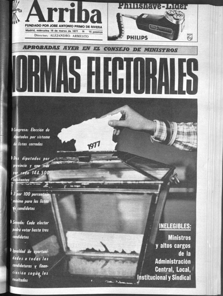 Miniatura de Arriba del 16 de marzo de 1977