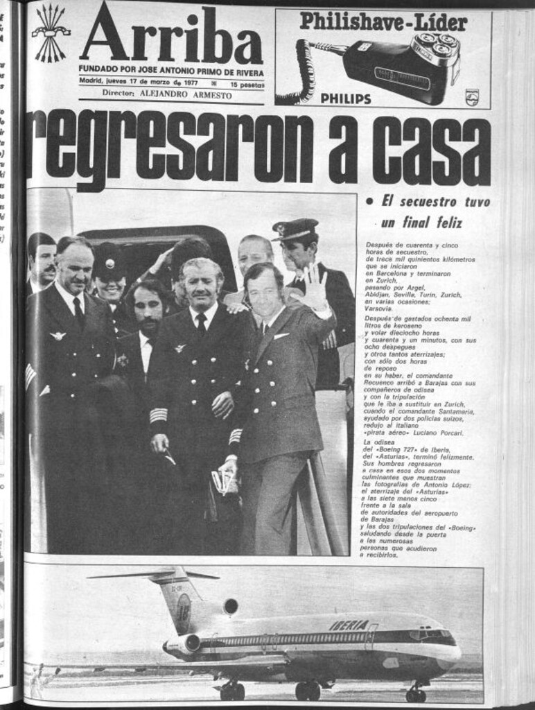 Miniatura de Arriba del 17 de marzo de 1977