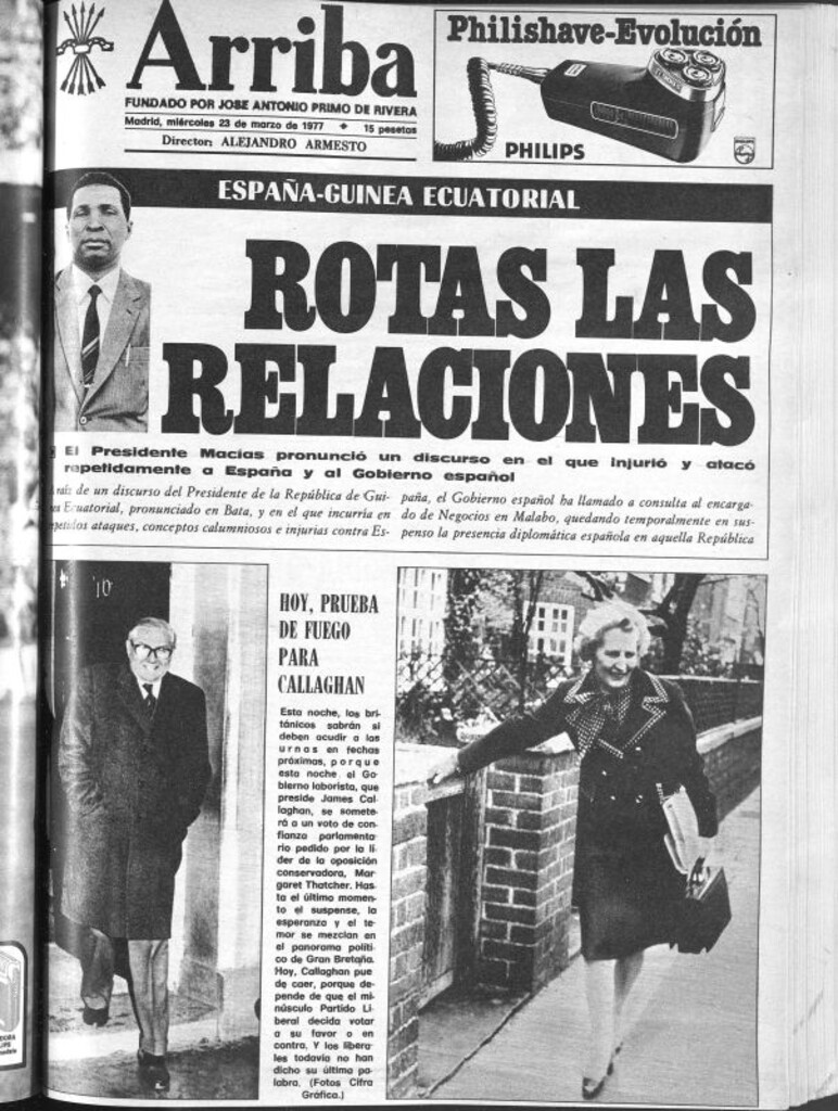 Miniatura de Arriba del 23 de marzo de 1977