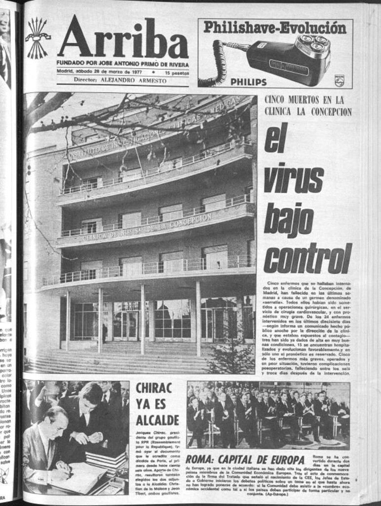 Miniatura de Arriba del 26 de marzo de 1977