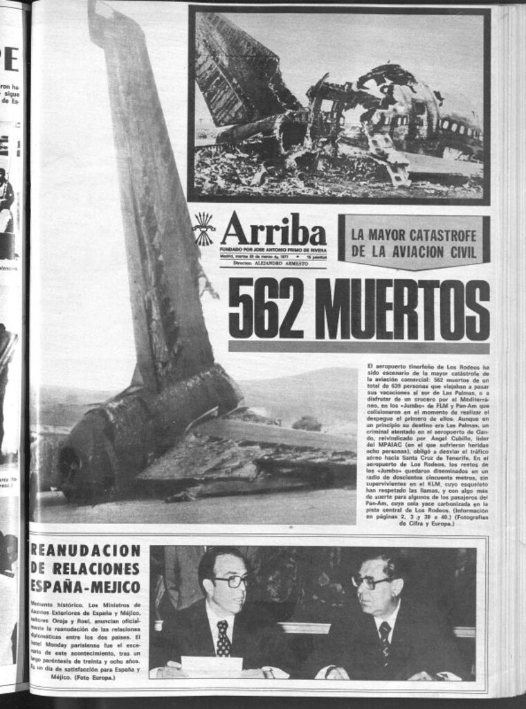 Miniatura de Arriba del 29 de marzo de 1977
