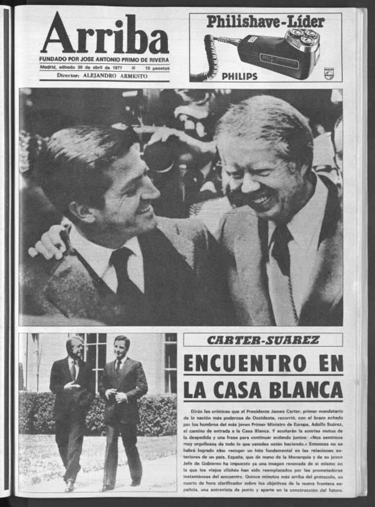 Miniatura de Arriba del 30 de abril de 1977