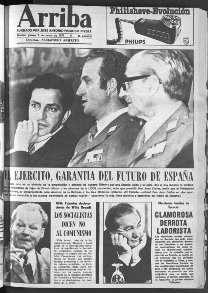Miniatura de Arriba del 5 de mayo de 1977