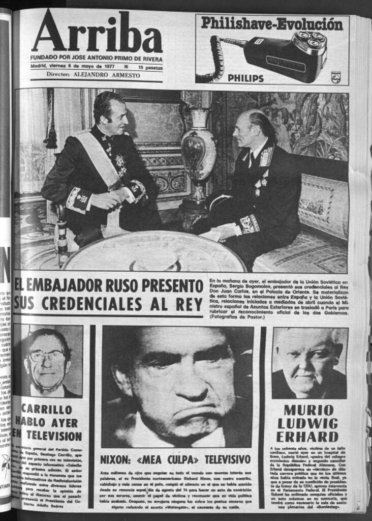 Miniatura de Arriba del 6 de mayo de 1977