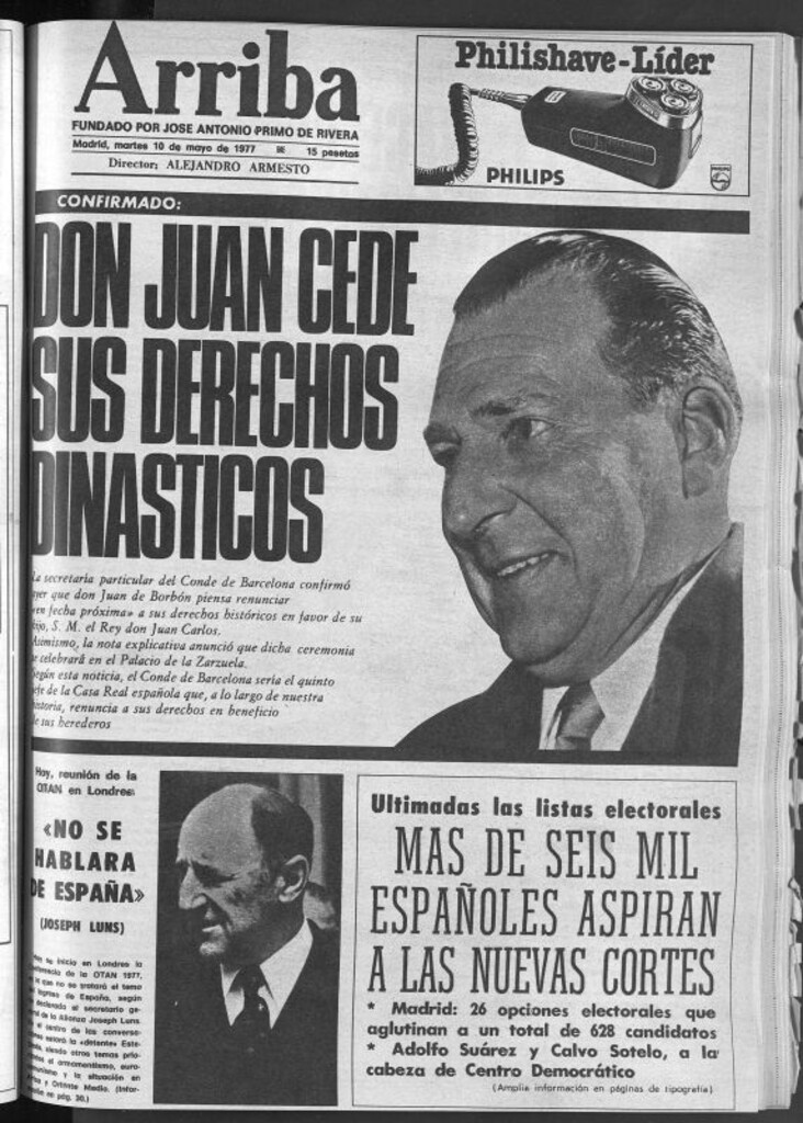 Miniatura de Arriba del 10 de mayo de 1977