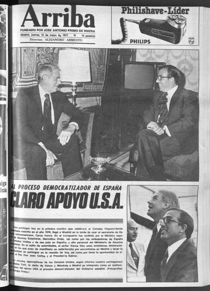Miniatura de Arriba del 12 de mayo de 1977