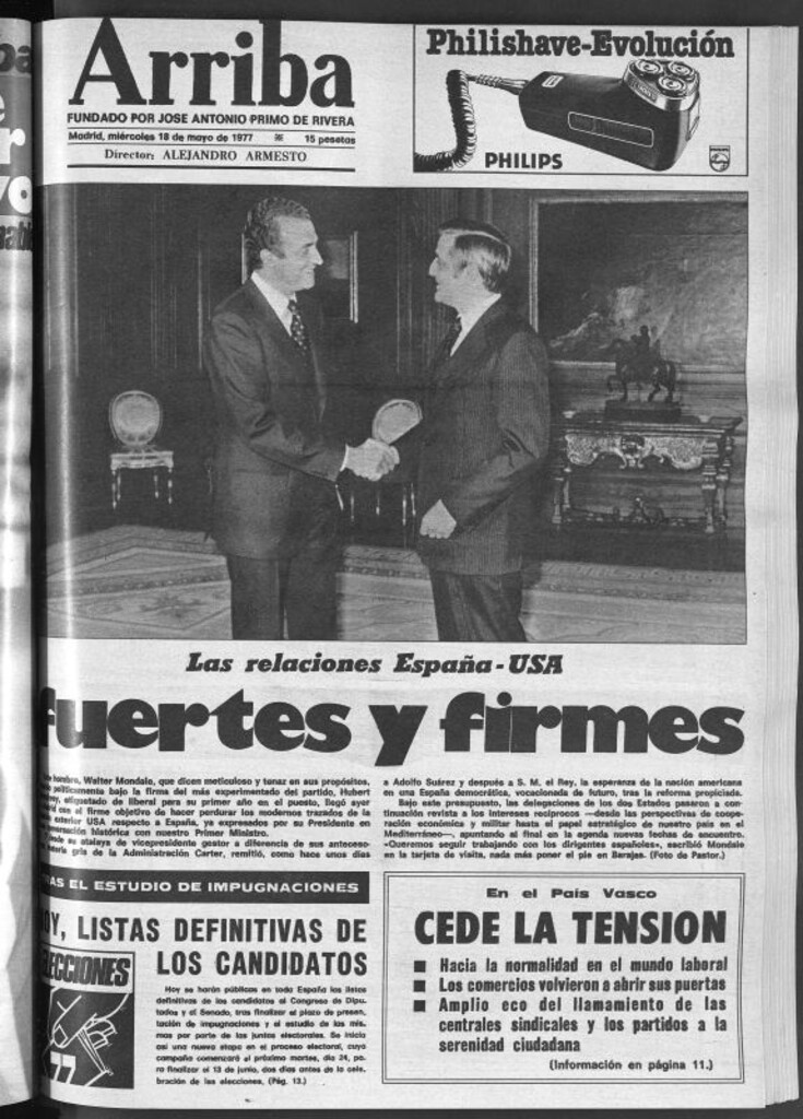 Miniatura de Arriba del 18 de mayo de 1977