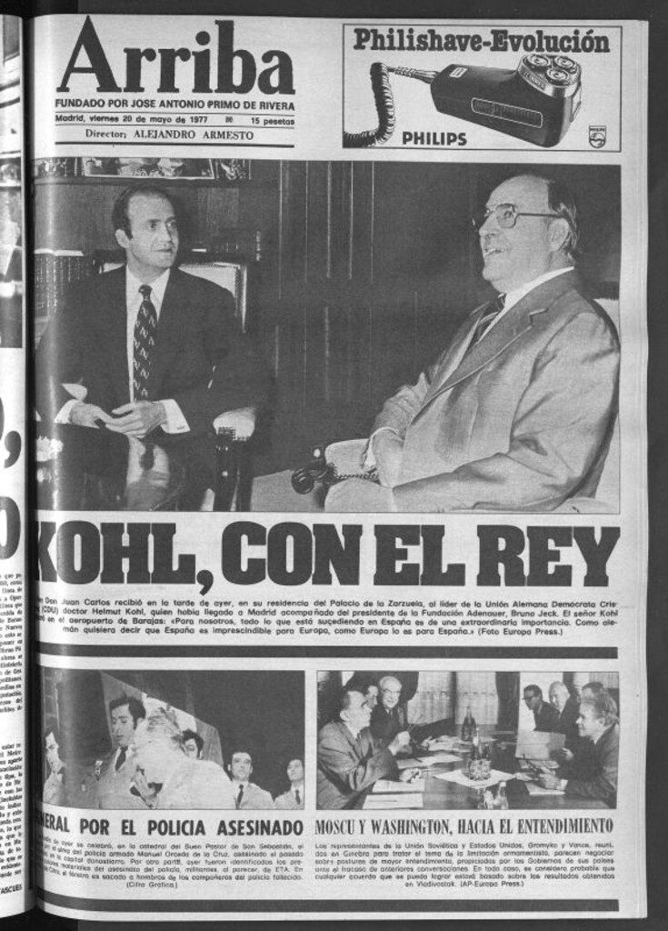 Miniatura de Arriba del 20 de mayo de 1977