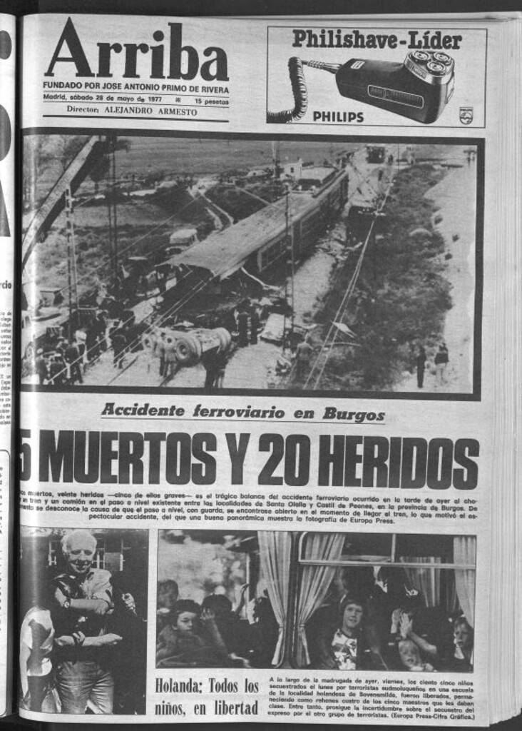 Miniatura de Arriba del 28 de mayo de 1977