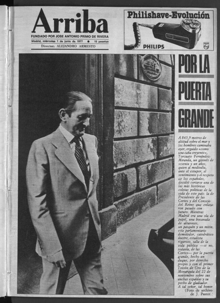 Miniatura de Arriba del 1 de junio de 1977