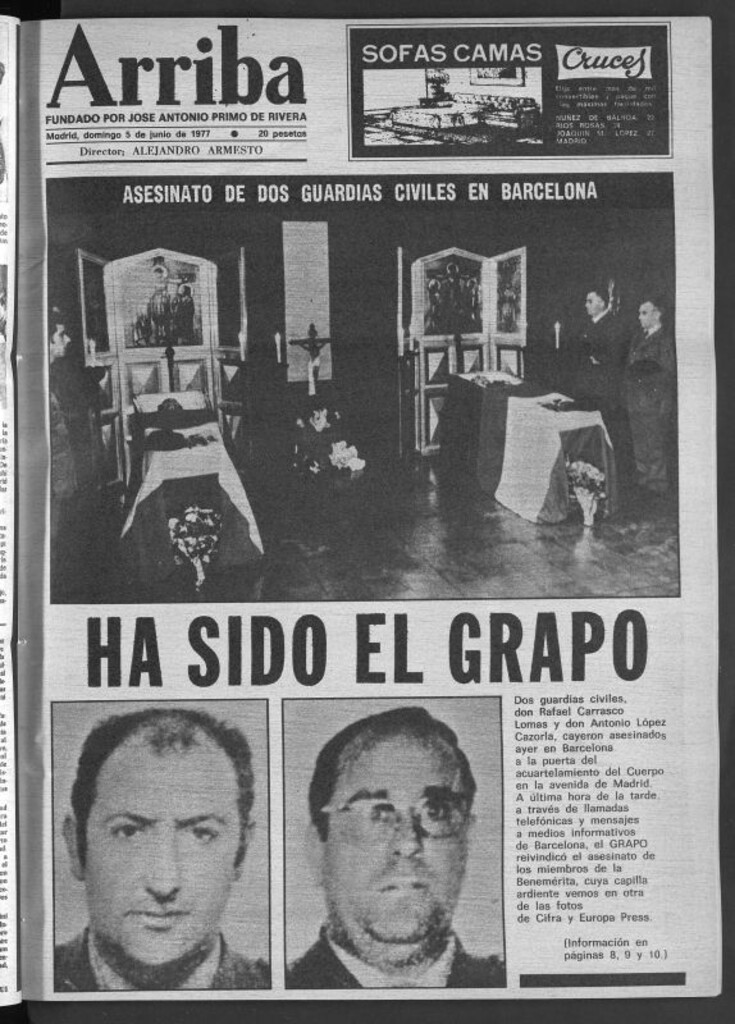 Miniatura de Arriba del 5 de junio de 1977