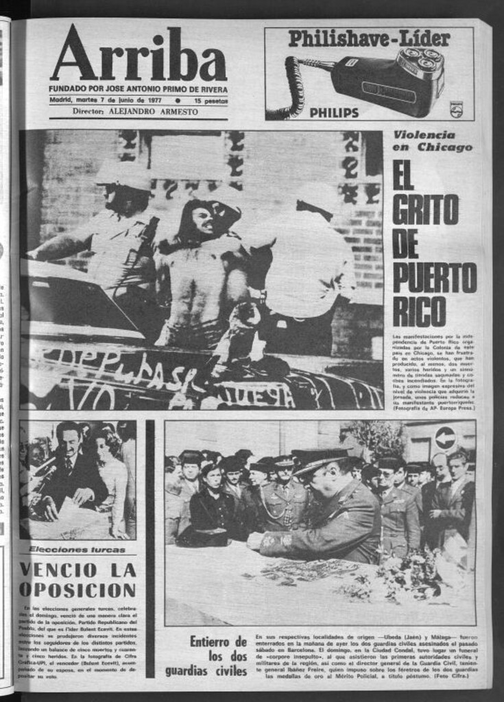 Miniatura de Arriba del 7 de junio de 1977