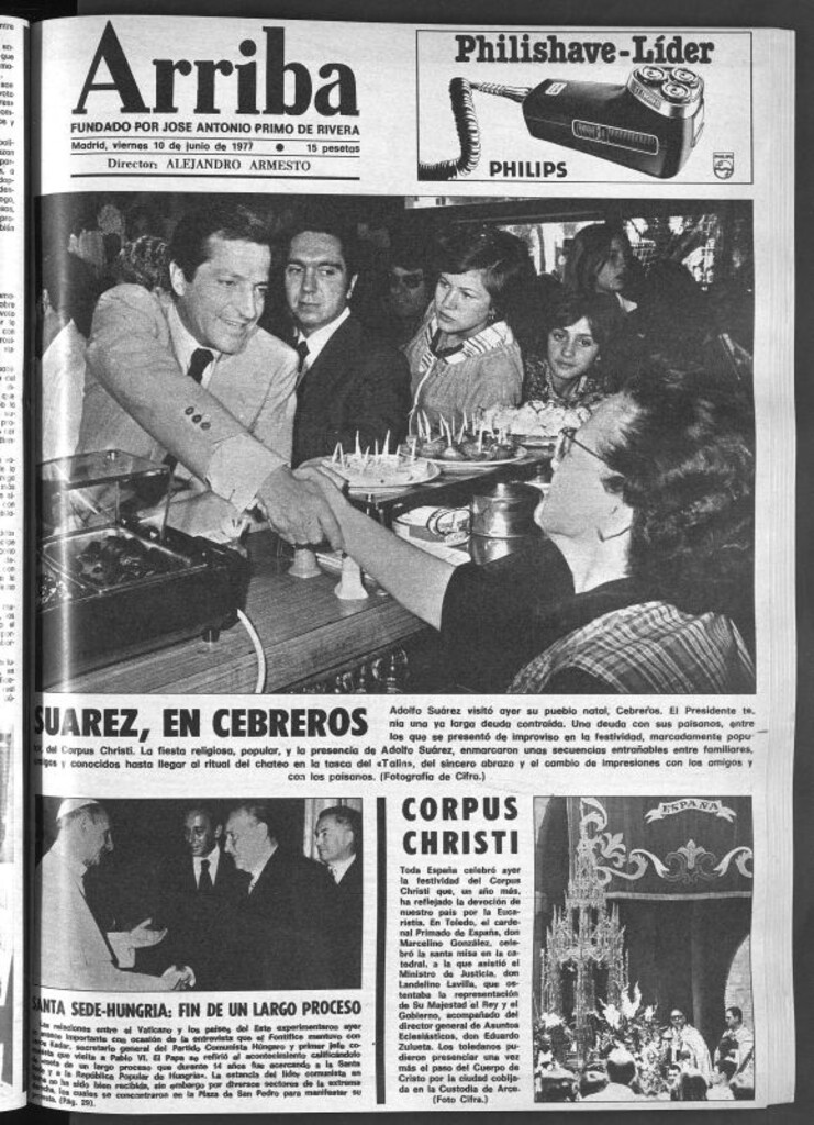 Miniatura de Arriba del 10 de junio de 1977
