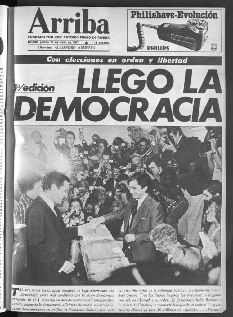 Miniatura de Arriba del 16 de junio de 1977