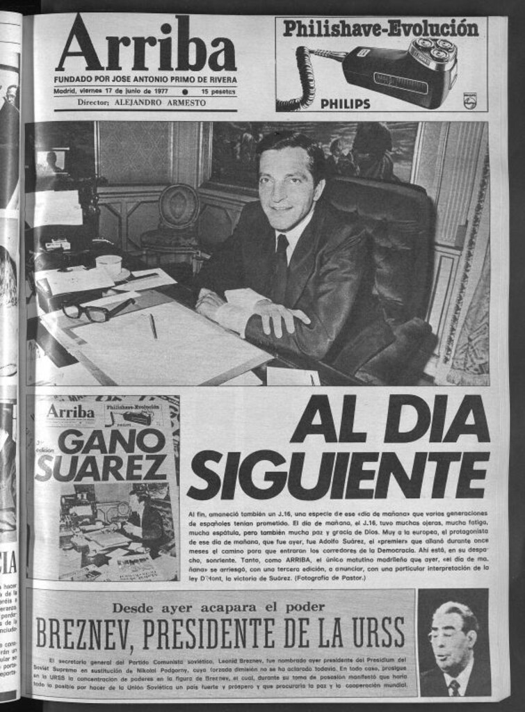 Miniatura de Arriba del 17 de junio de 1977