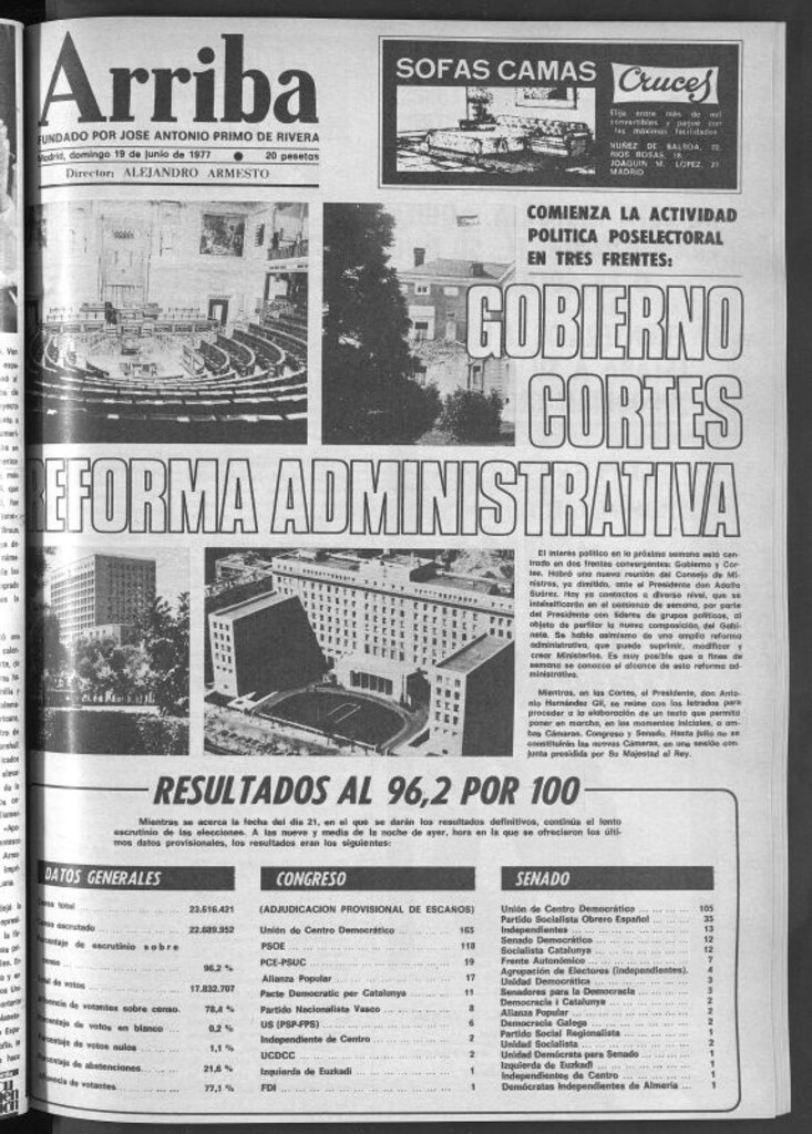 Miniatura de Arriba del 19 de junio de 1977