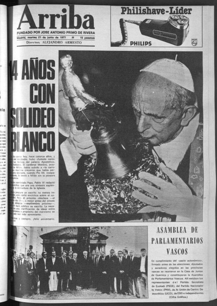 Miniatura de Arriba del 21 de junio de 1977