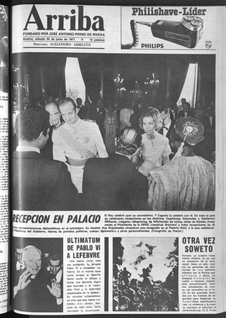 Miniatura de Arriba del 25 de junio de 1977