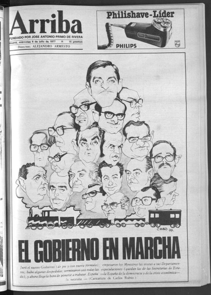Miniatura de Arriba del 6 de julio de 1977