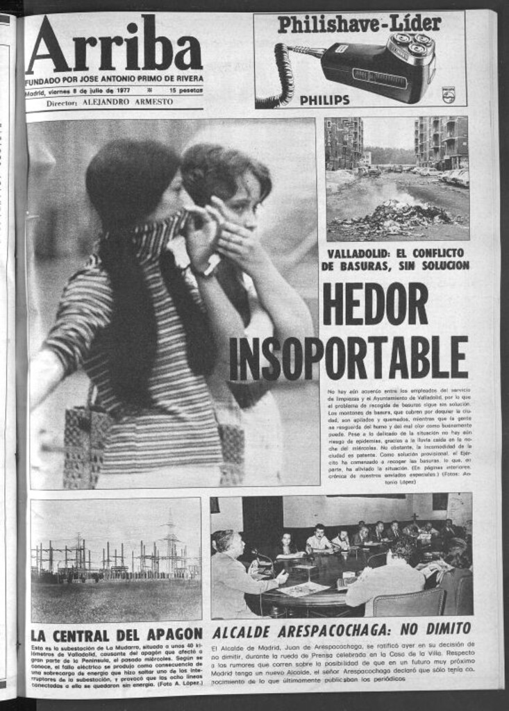 Miniatura de Arriba del 8 de julio de 1977