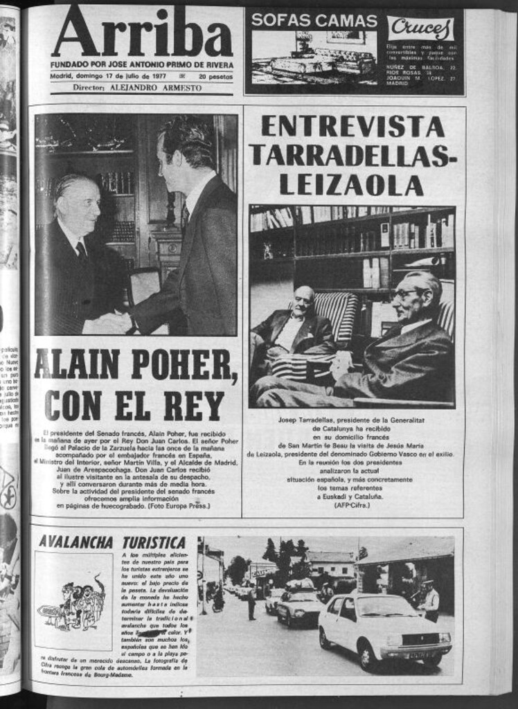 Miniatura de Arriba del 17 de julio de 1977