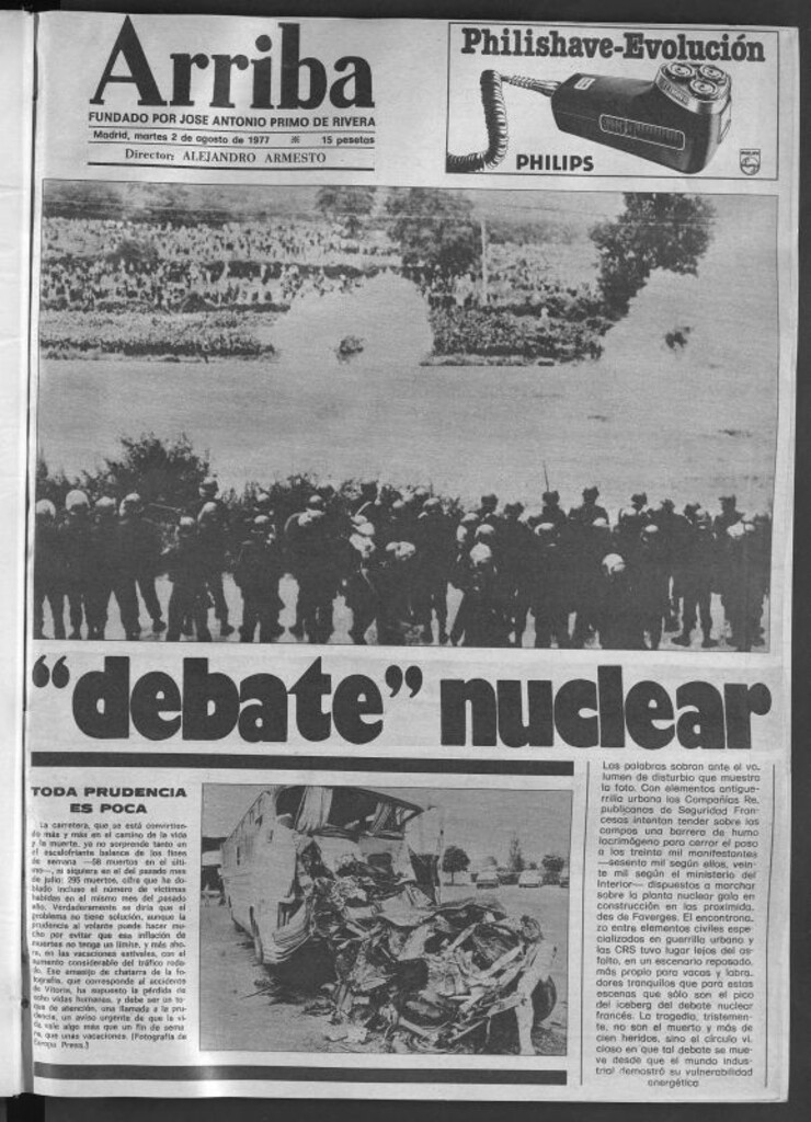 Miniatura de Arriba del 2 de agosto de 1977