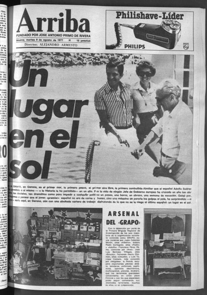 Miniatura de Arriba del 9 de agosto de 1977
