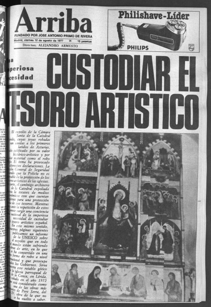 Miniatura de Arriba del 12 de agosto de 1977