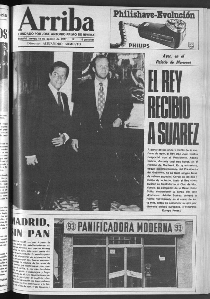 Miniatura de Arriba del 18 de agosto de 1977