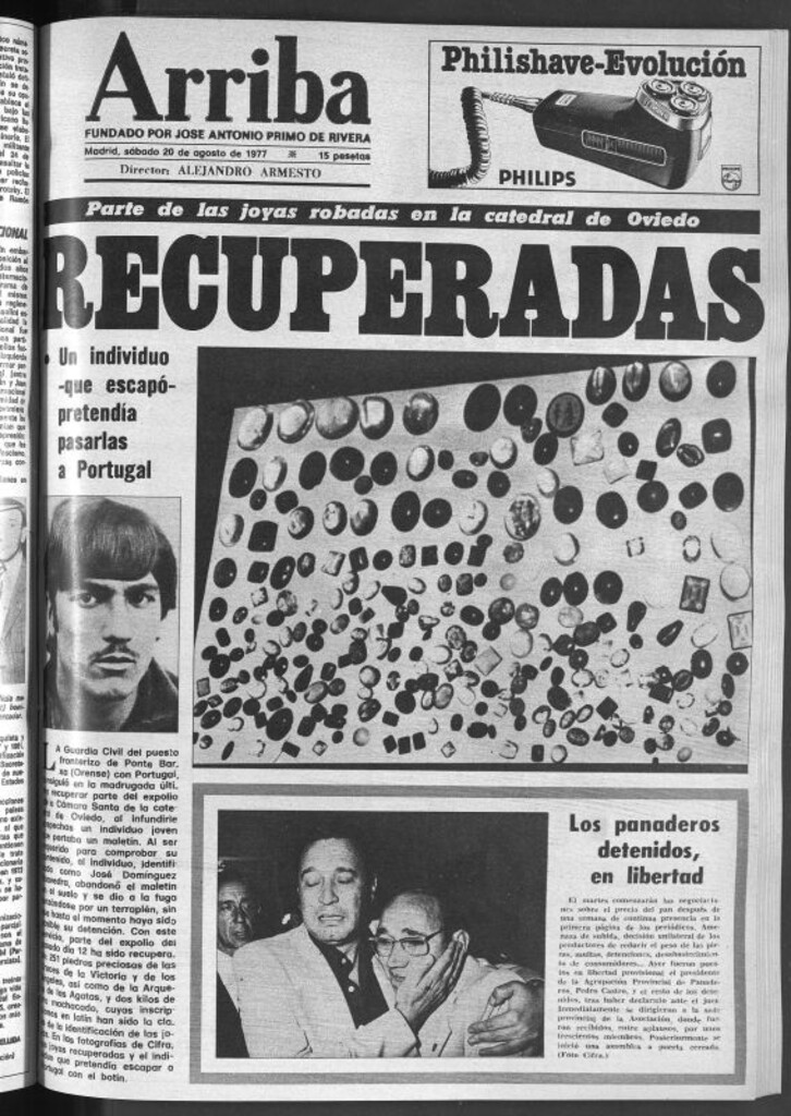 Miniatura de Arriba del 20 de agosto de 1977