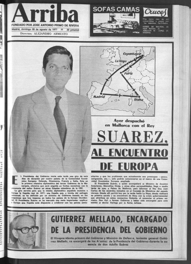 Miniatura de Arriba del 28 de agosto de 1977