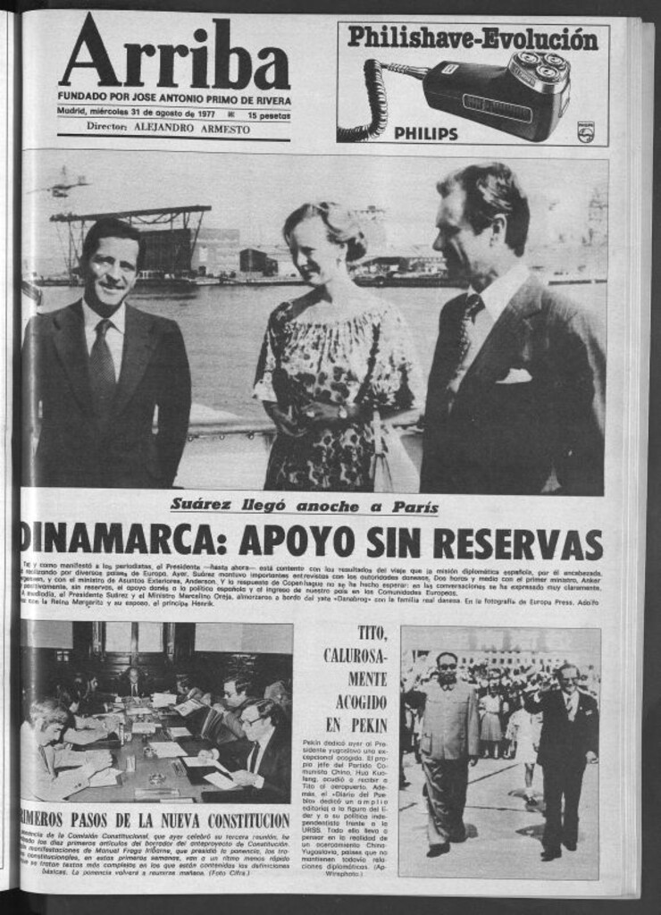 Miniatura de Arriba del 31 de agosto de 1977