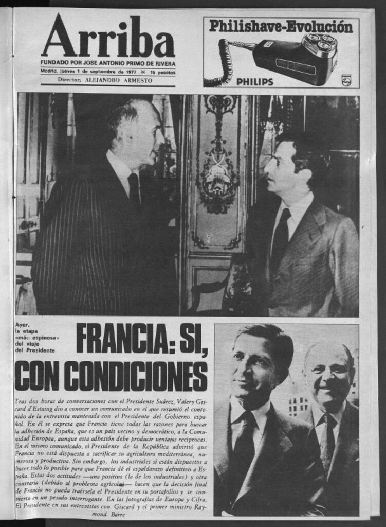 Miniatura de Arriba del 1 de septiembre de 1977