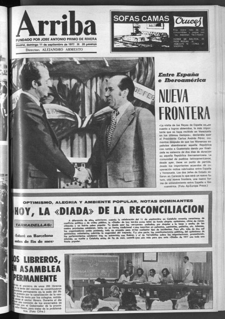 Miniatura de Arriba del 11 de septiembre de 1977
